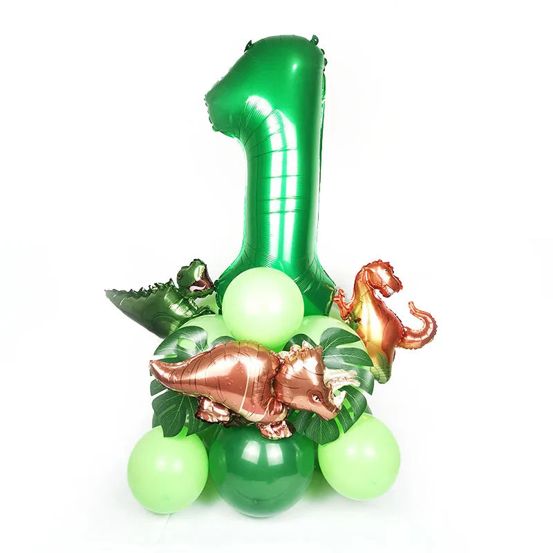 Kit Talheres e Pratos Descartáveis Dinossauro – Festa Completa