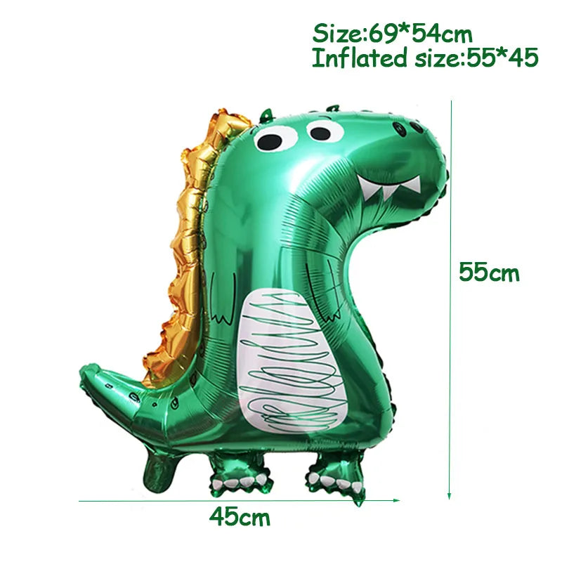 Kit Talheres e Pratos Descartáveis Dinossauro – Festa Completa