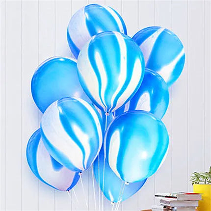 Kit De Balões Marmorizado – Kit 5 ou 10 Unidades