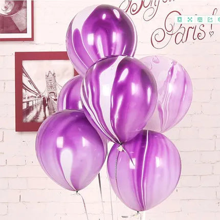 Kit De Balões Marmorizado – Kit 5 ou 10 Unidades