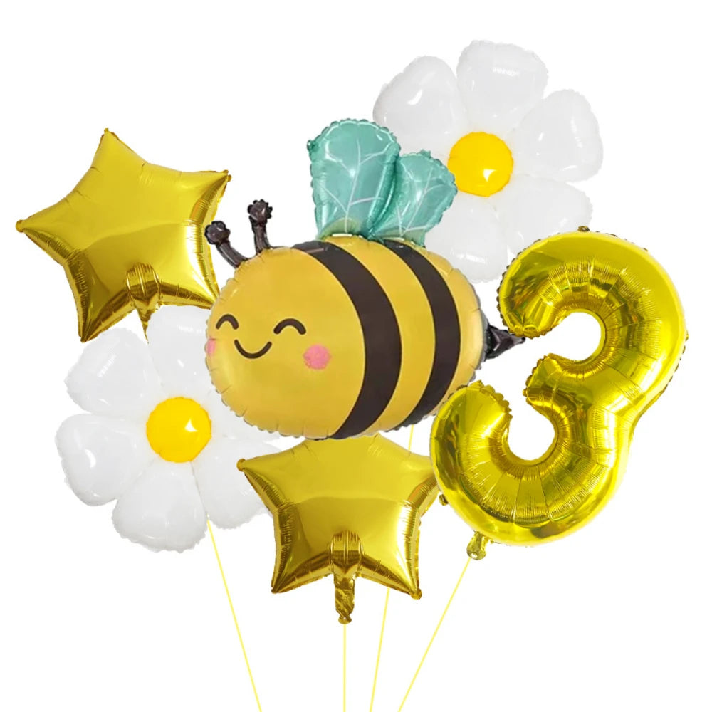 Kit Abelhinha e Margarida com Número