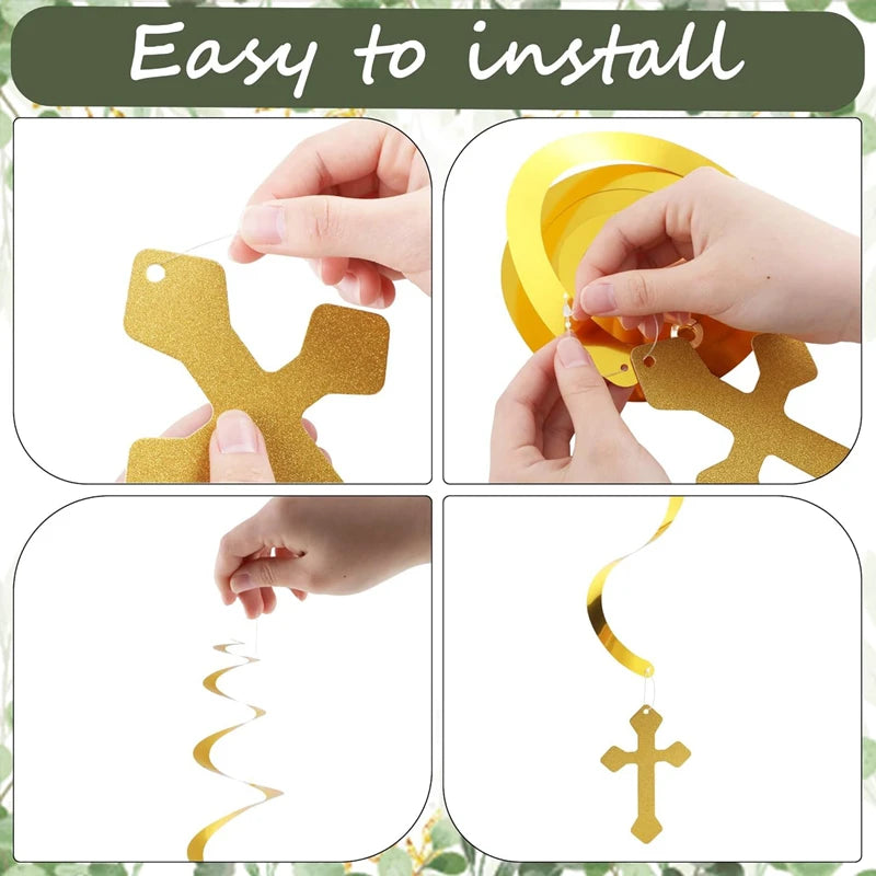 Kit Decoração Religiosa (6 ou 12 peças)