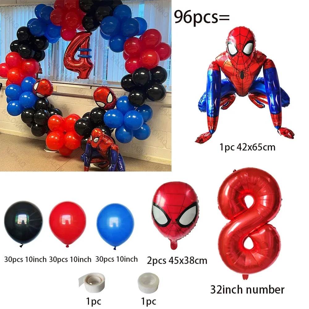 Kit de Balões Homem-Aranha