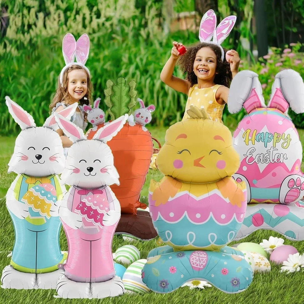 Decoração com Balões de Páscoa