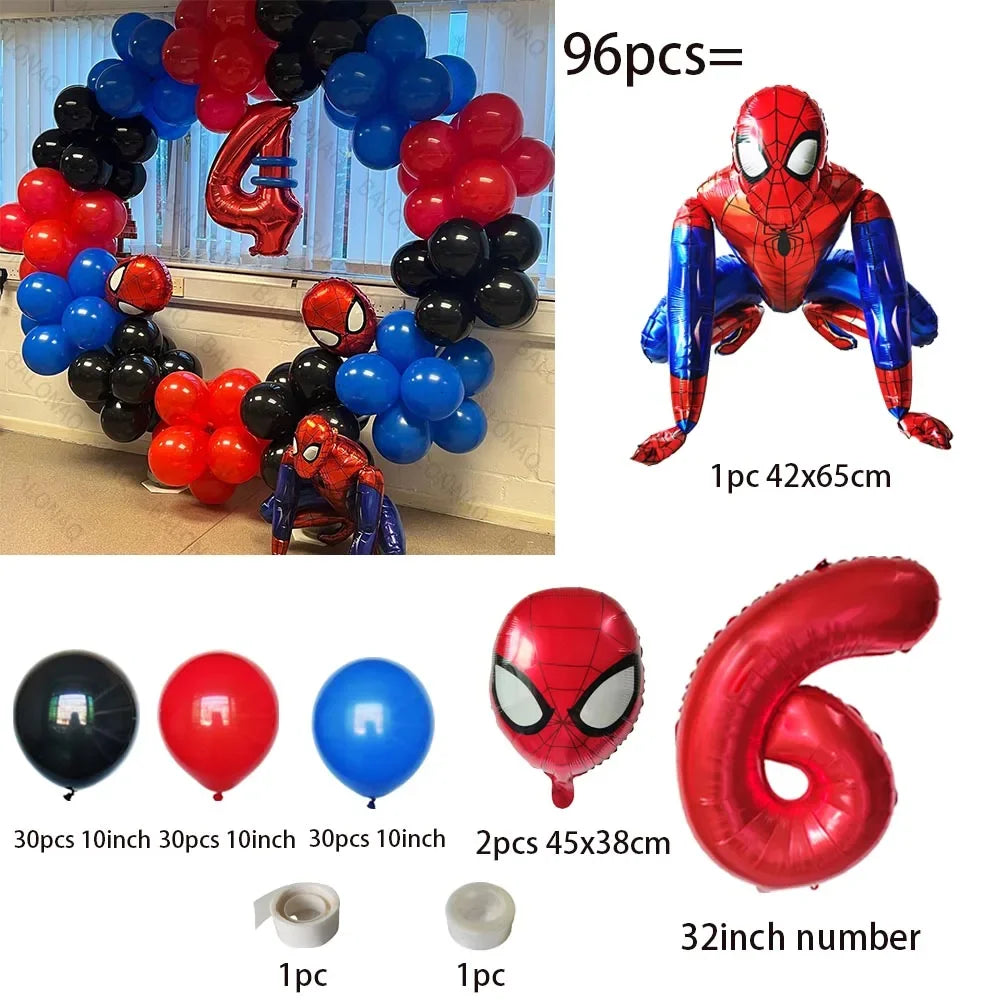 Kit de Balões Homem-Aranha