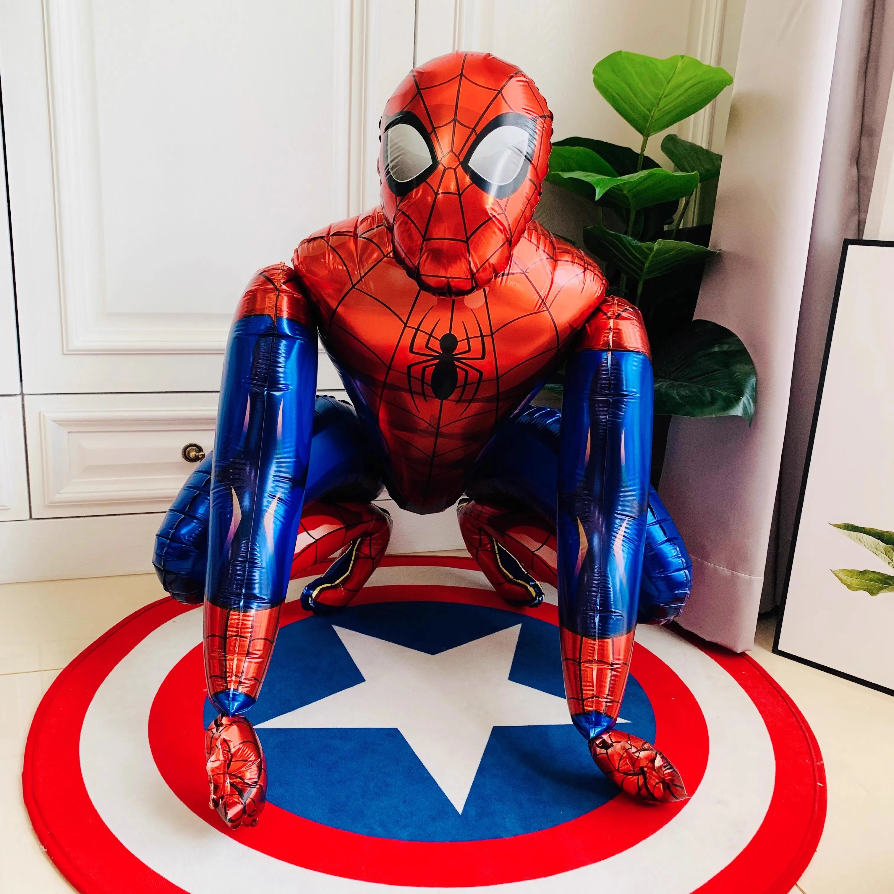 Balão 3d Homem de ferro e Homem aranha