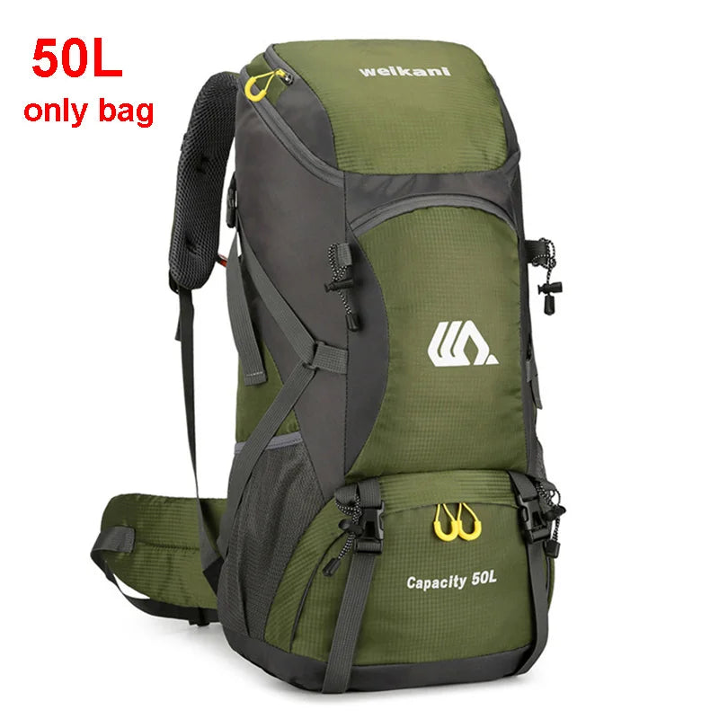 Mochila 50L Ocasião escalada, trekking, viagens, esqui, esporte