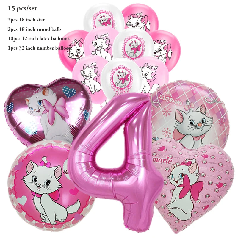 Kit Balões Gata Marie