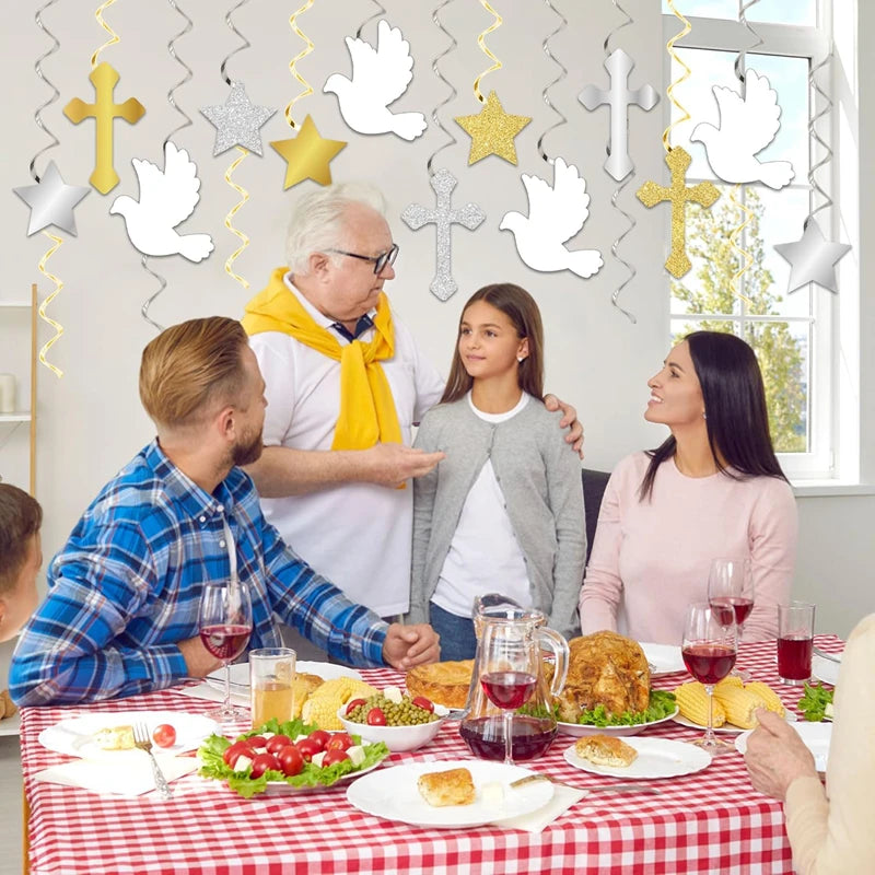 Kit Decoração Religiosa (6 ou 12 peças)