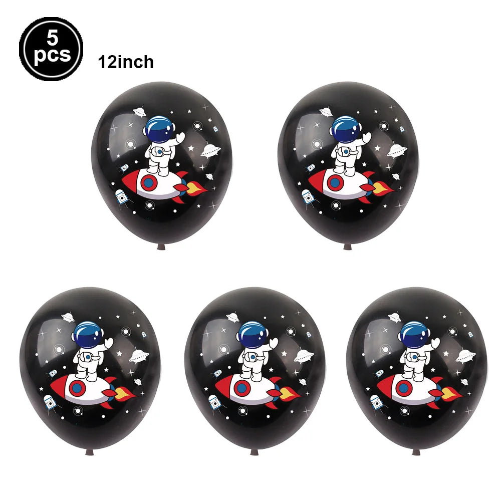 Kit Balões Astronauta e Foguete: Aventura no Universo