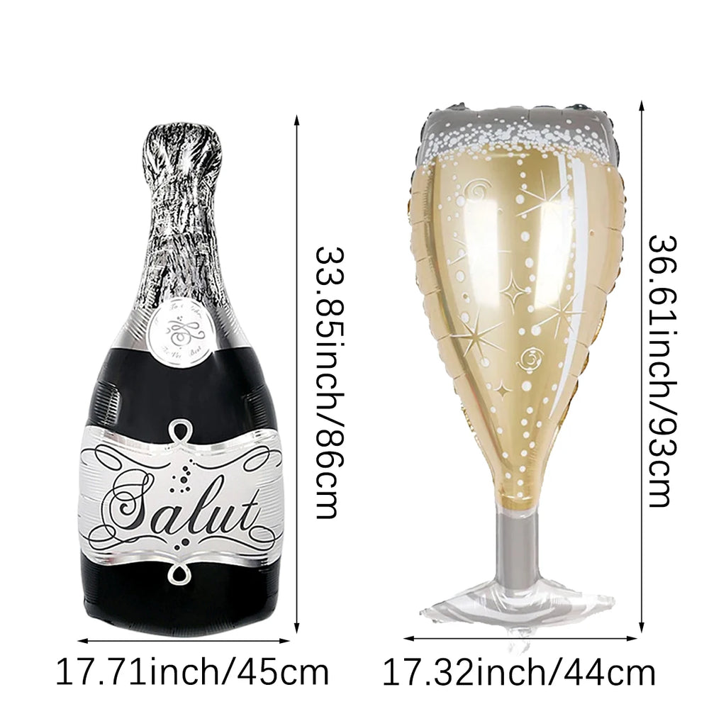 Kit 2 Balões Champanhe