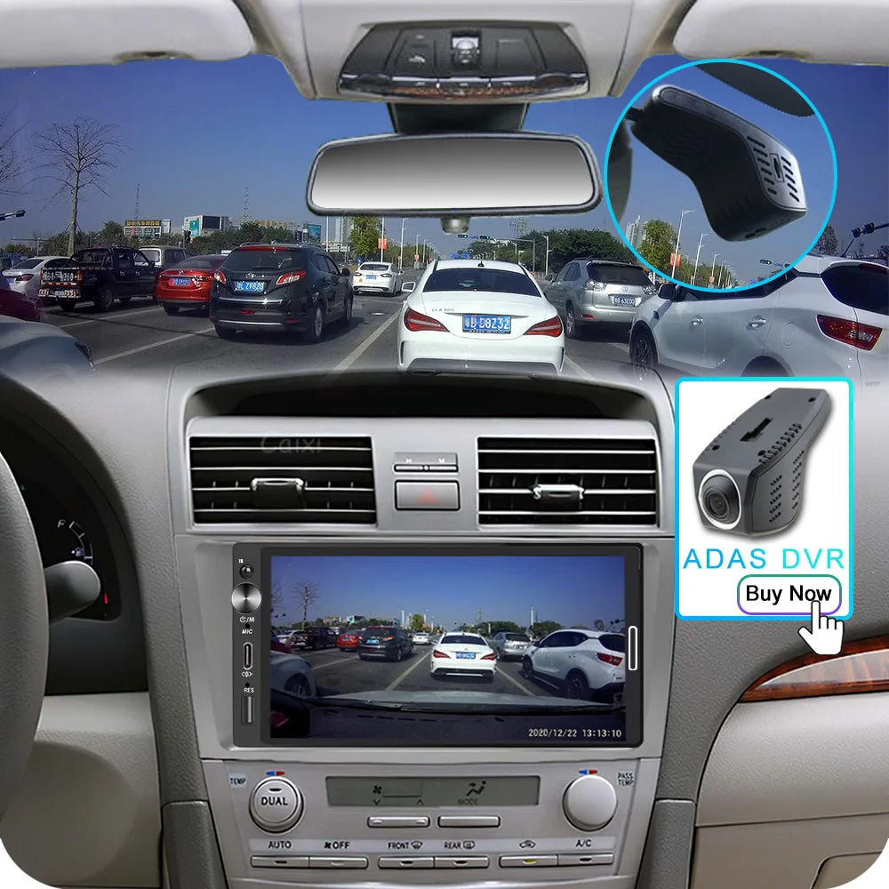 Multi mídia Hd tela touch carplay/bluetooth 5.0/AUX/Fm Radio