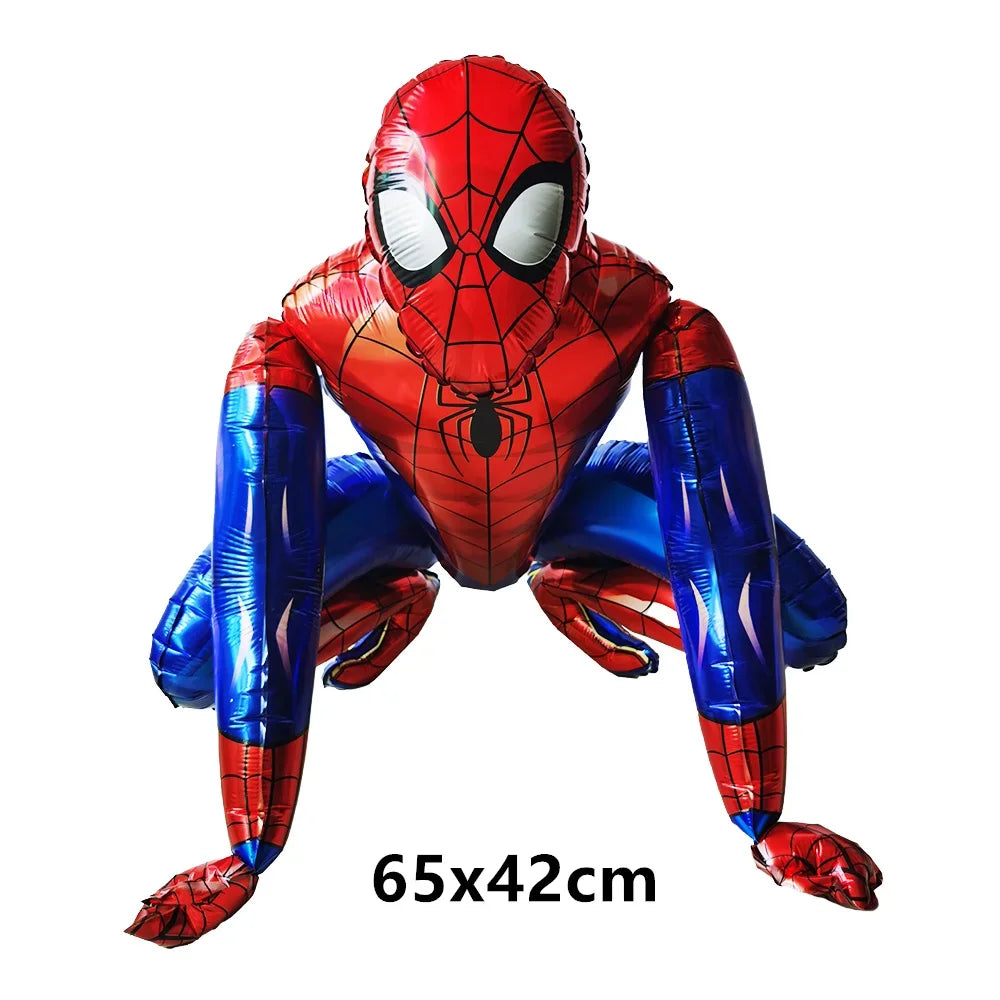 Balão 3d Homem de ferro e Homem aranha