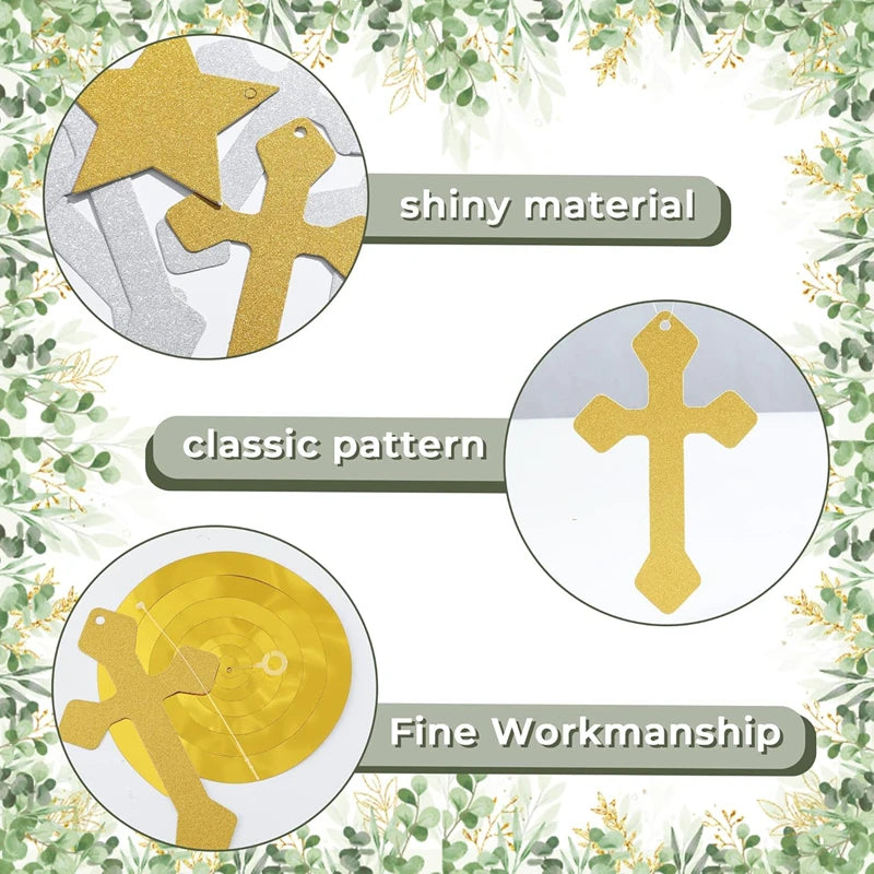 Kit Decoração Religiosa (6 ou 12 peças)