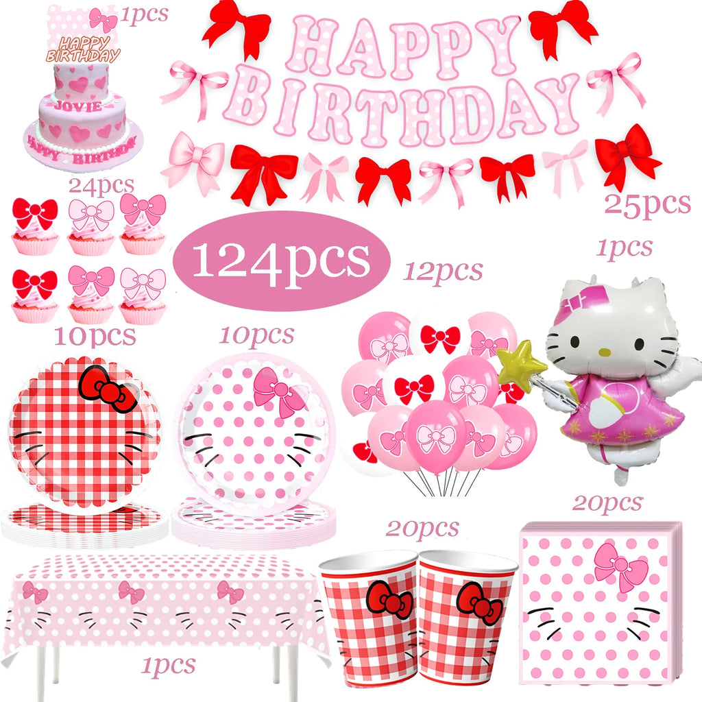 Kit Festa Completa Hello Kitty