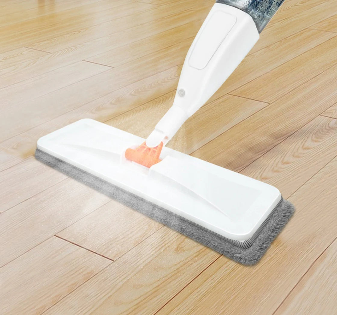 Mop spray com almofada de microfibra substituível