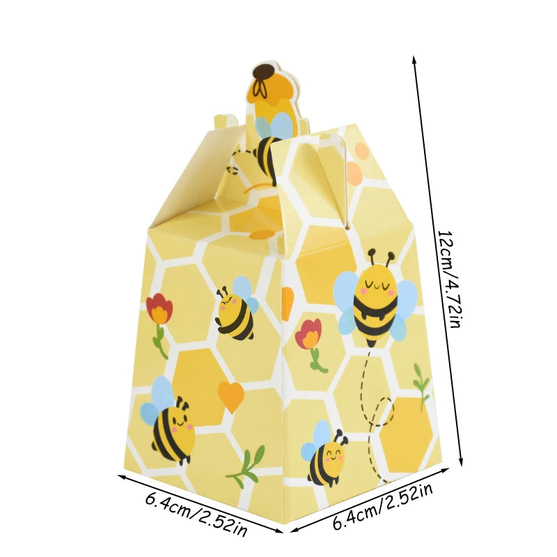 Caixa de Doces Abelhinha – Kit com 10, 30 ou 50 Unidades