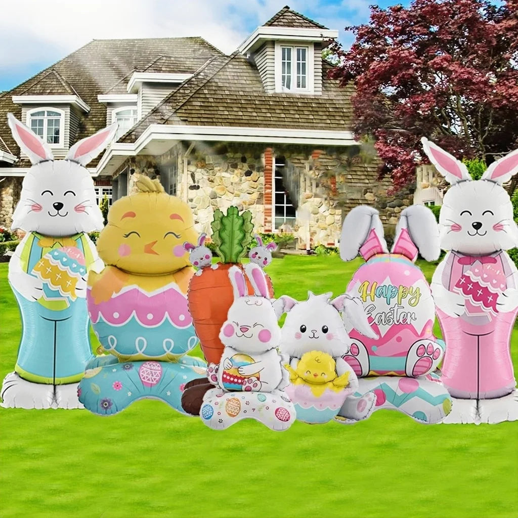 Decoração com Balões de Páscoa