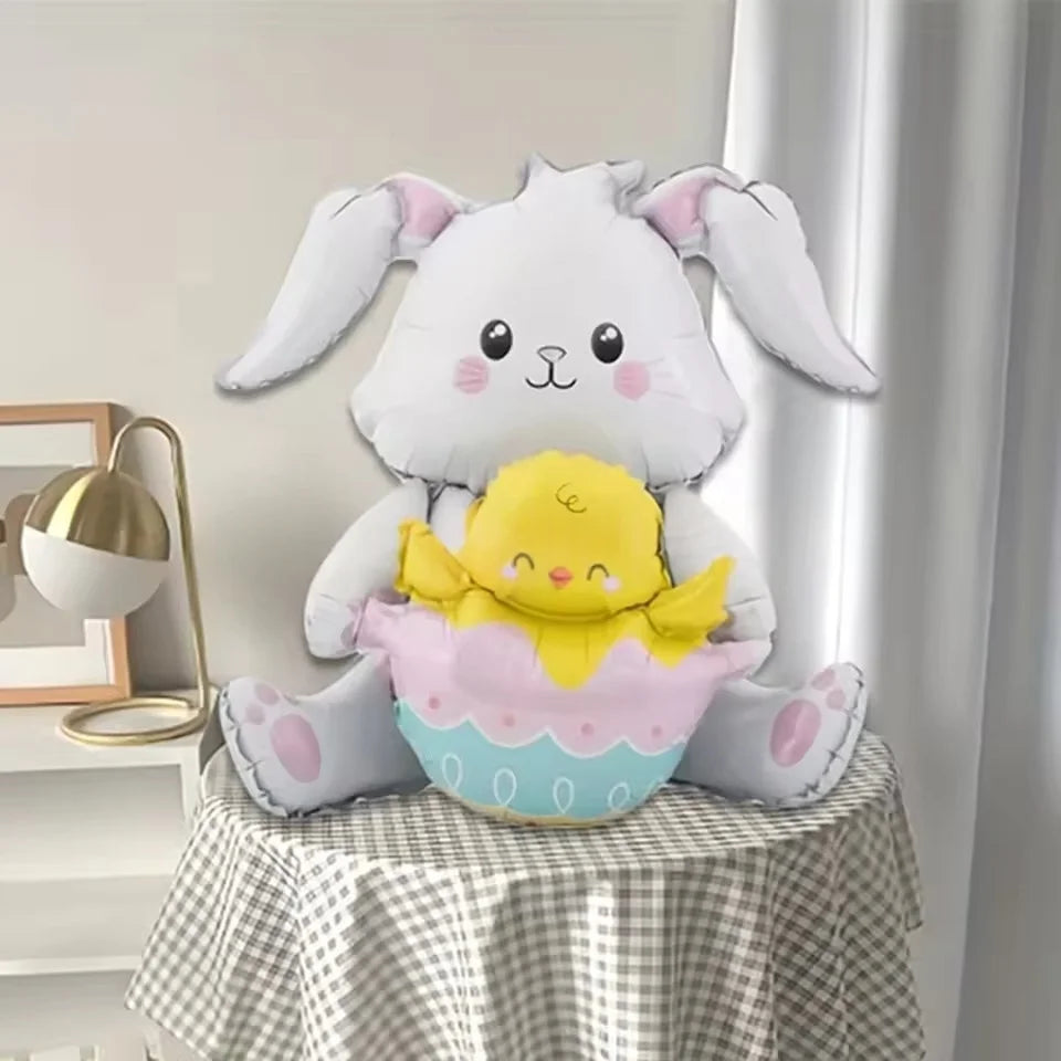 Decoração com Balões de Páscoa