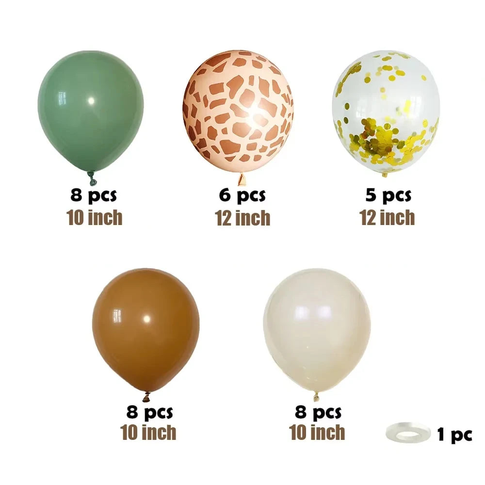 Kit 35 Balões Selva