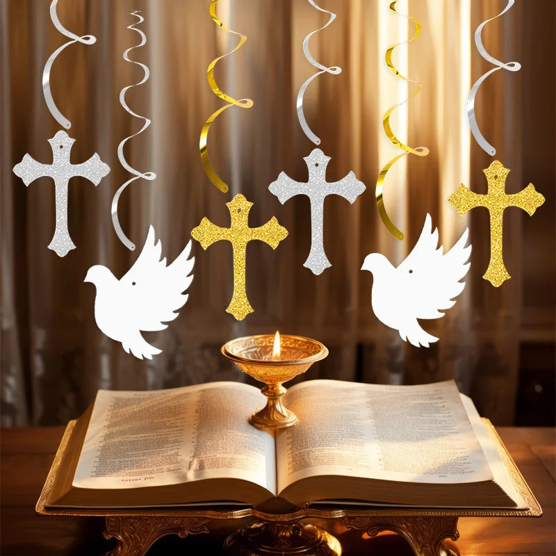 Kit Decoração Religiosa (6 ou 12 peças)