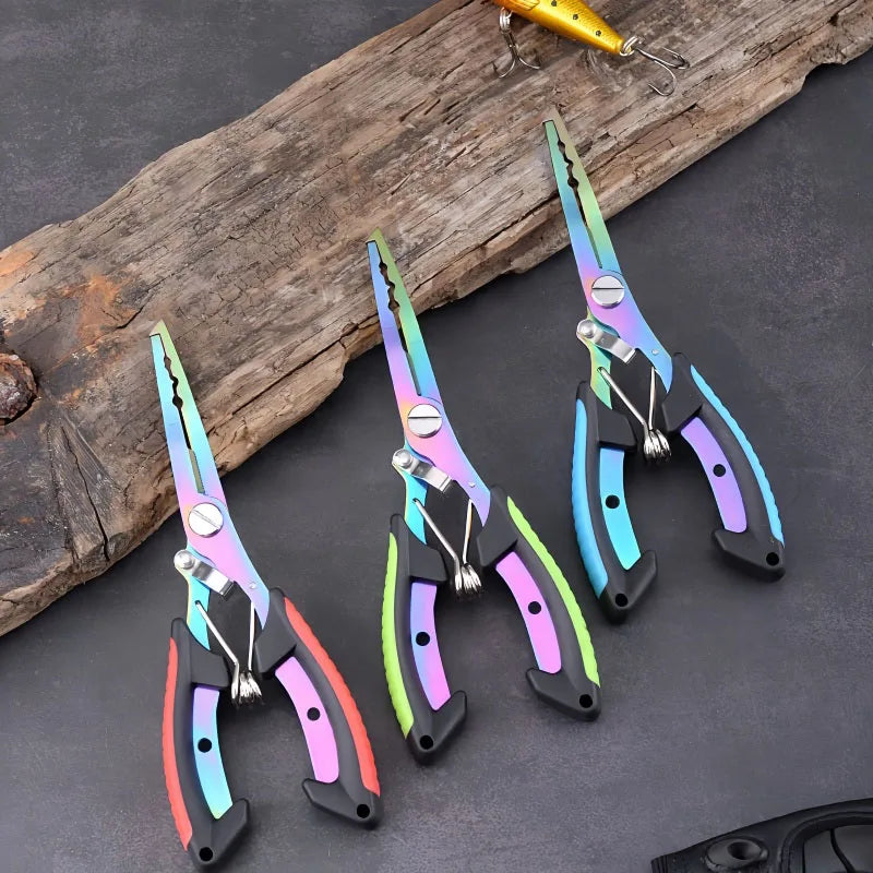 Alicate de pesca em aço inoxidável