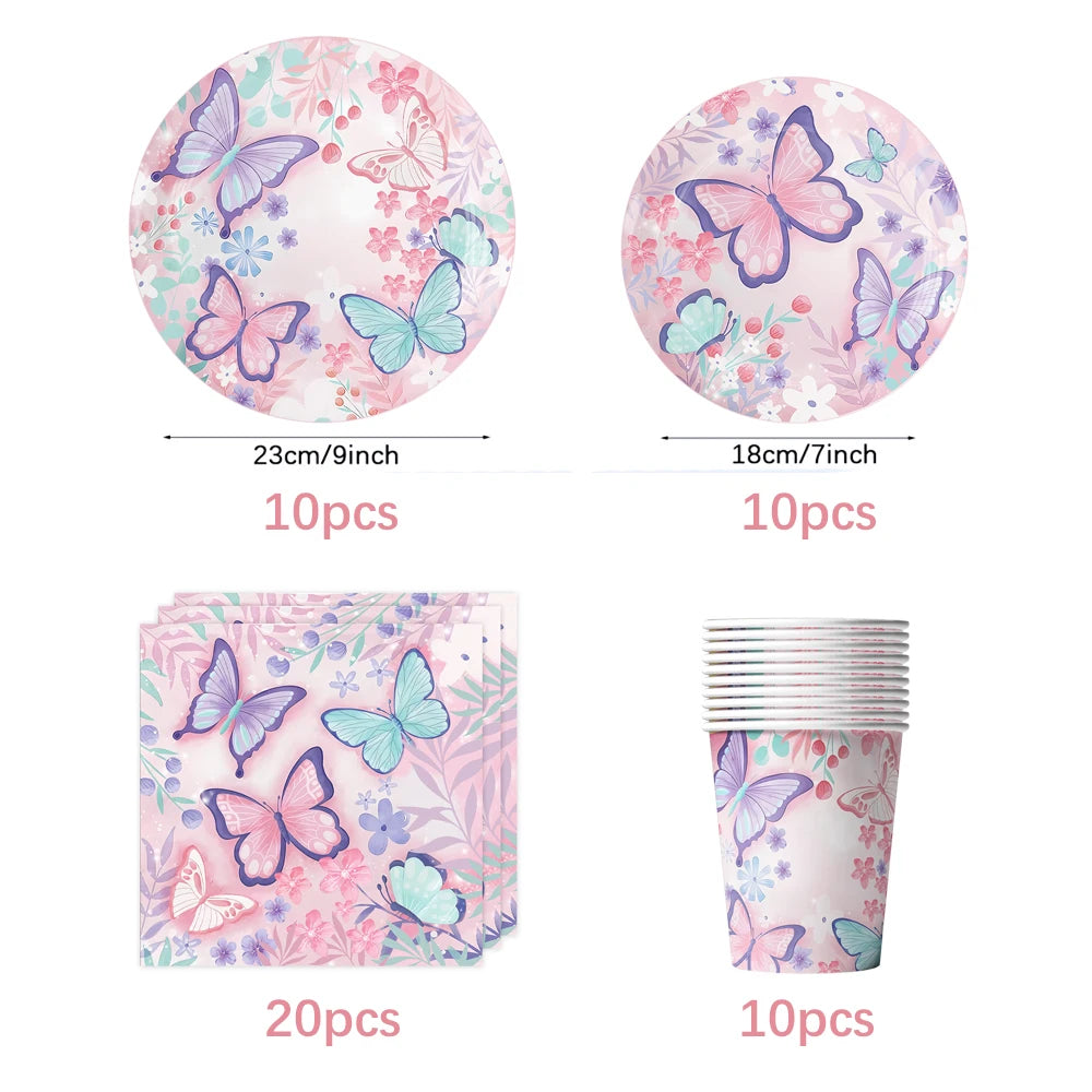 Kit festa borboletas