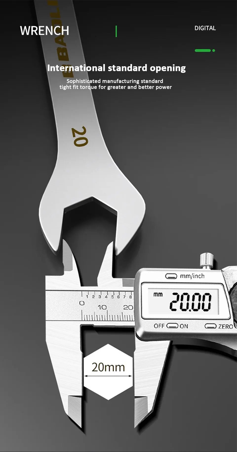 Chave de extremidade aberta ultrafina 5-32mm chaves de catraca universais chave de dupla finalidade