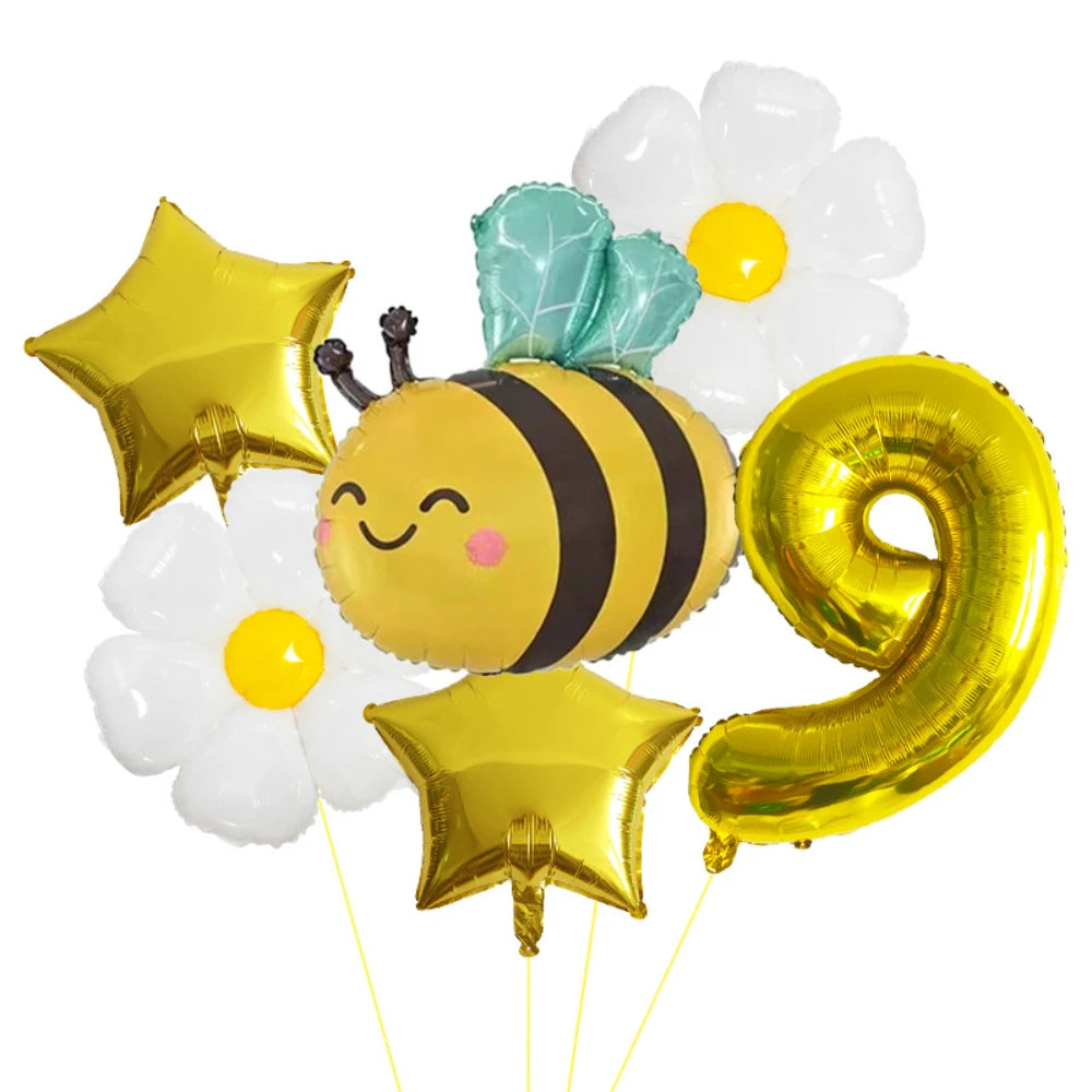 Kit Abelhinha e Margarida com Número