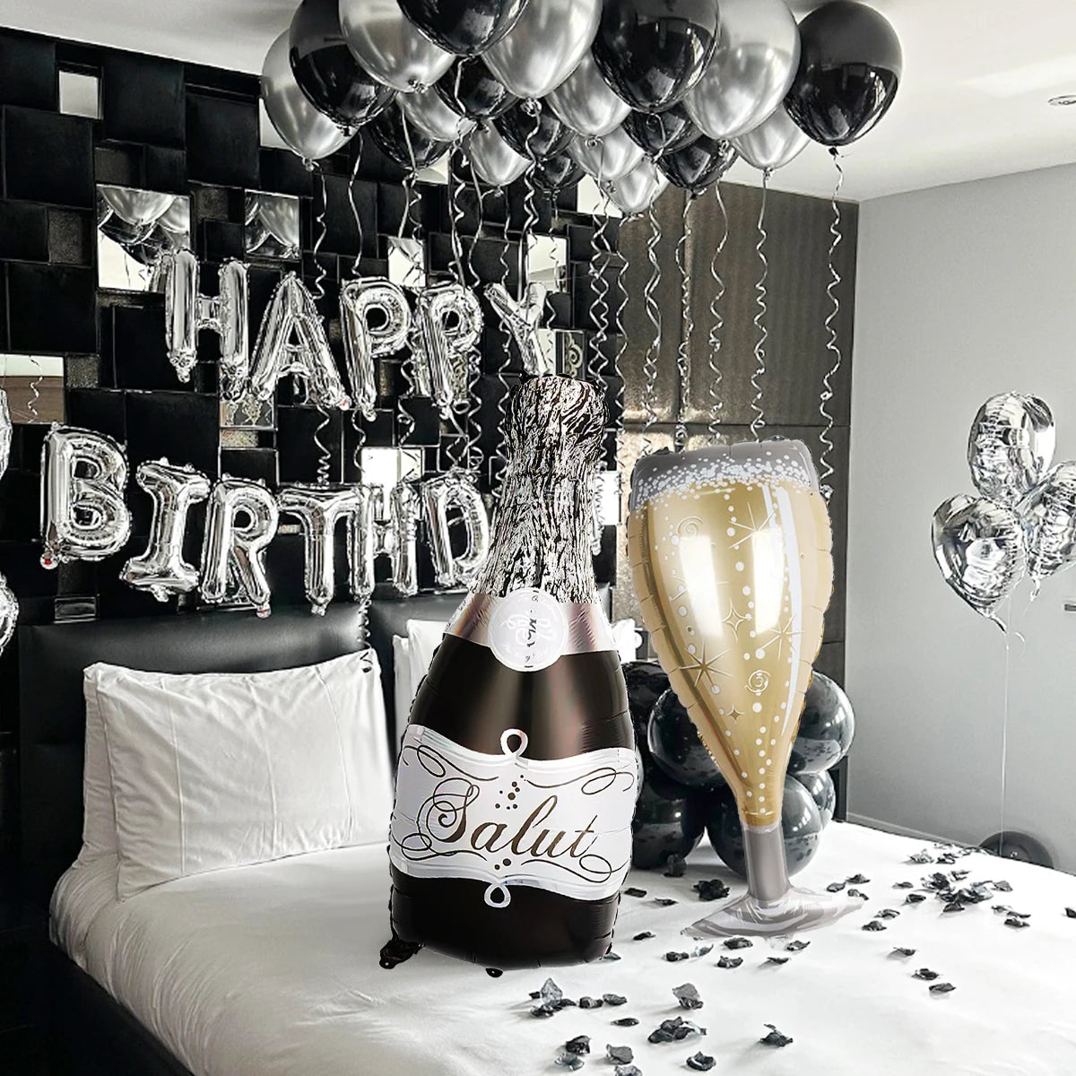 Kit 2 Balões Champanhe