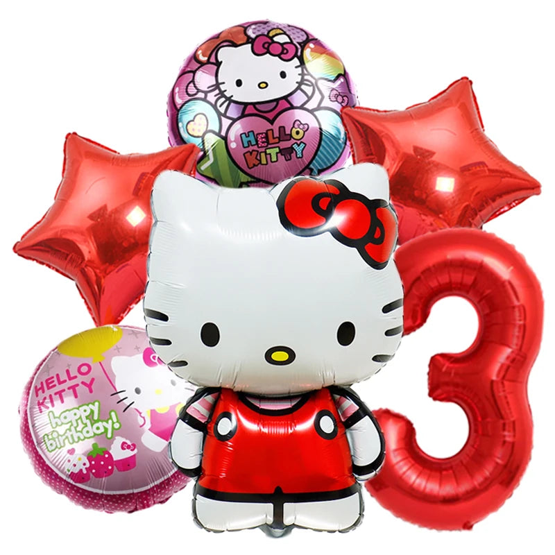 Kit Hello Kitty com Número