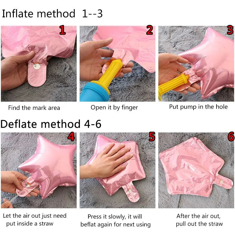 Conjunto de Balões "Marry Me" e Corações