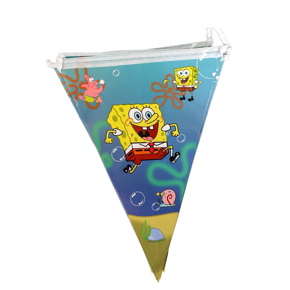 Kit Festa Bob Esponja: Descartáveis e Balões