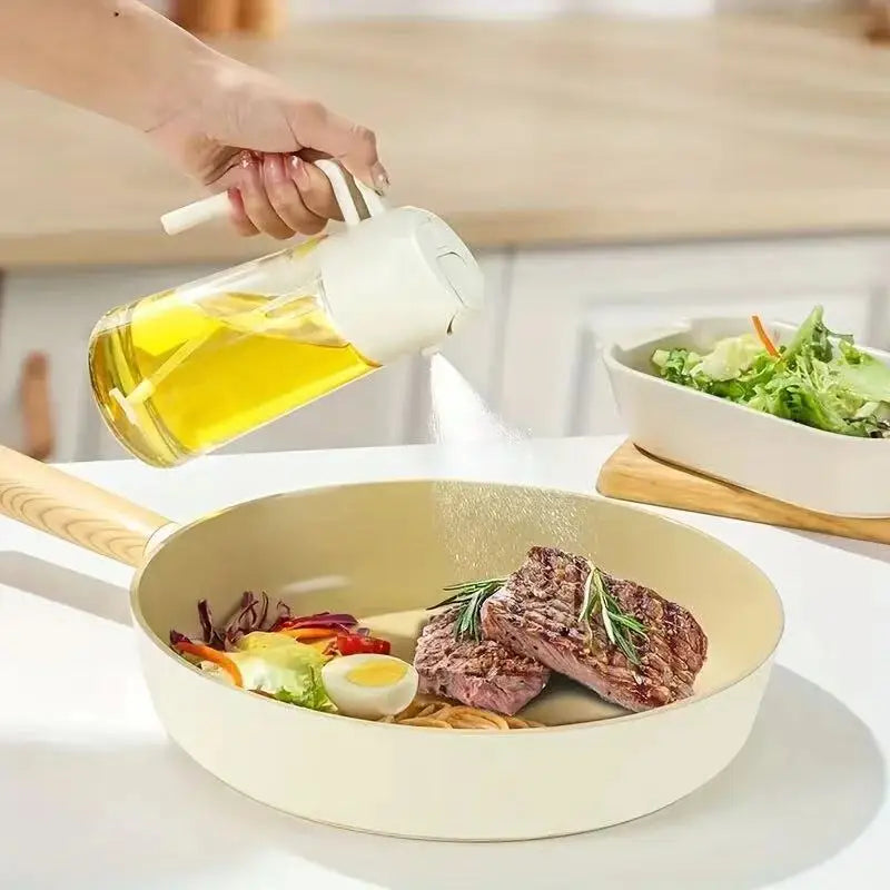 Dispensador de azeite 2 em 1 com pulverizador