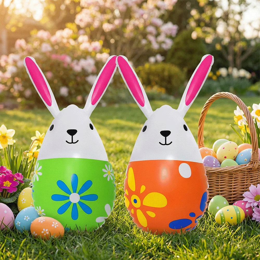 Par de Coelhos Infláveis (40 cm)