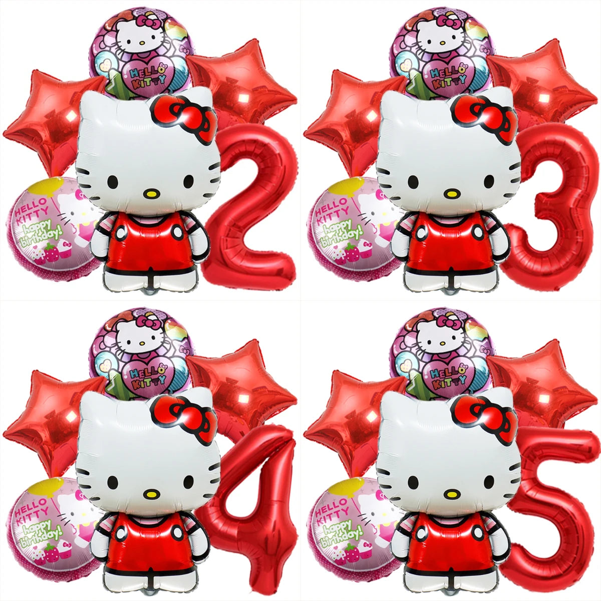 Kit Hello Kitty com Número