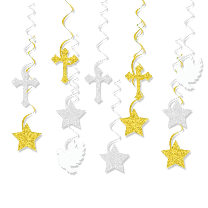 Kit Decoração Religiosa (6 ou 12 peças)