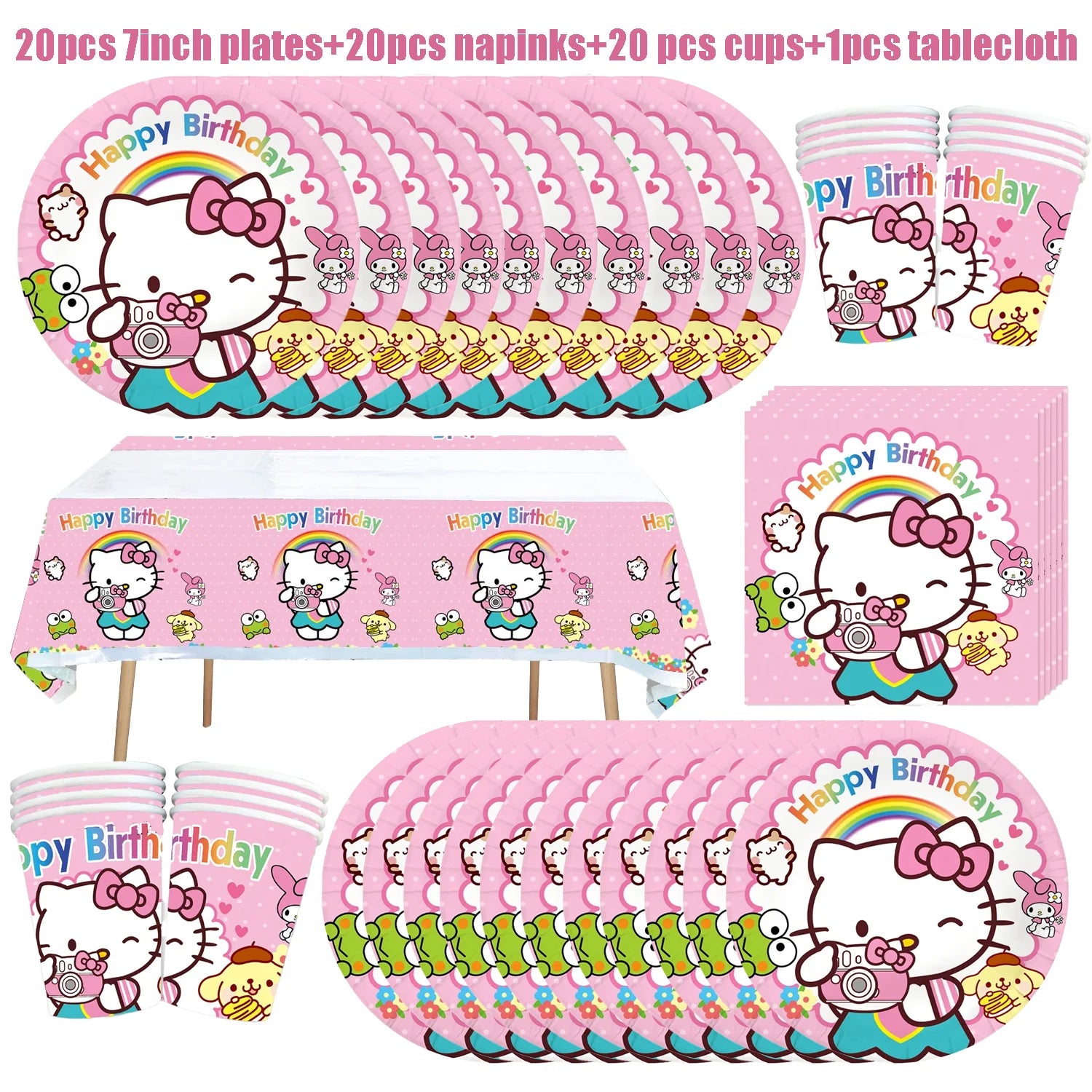 Kit Festa Completa Hello Kitty