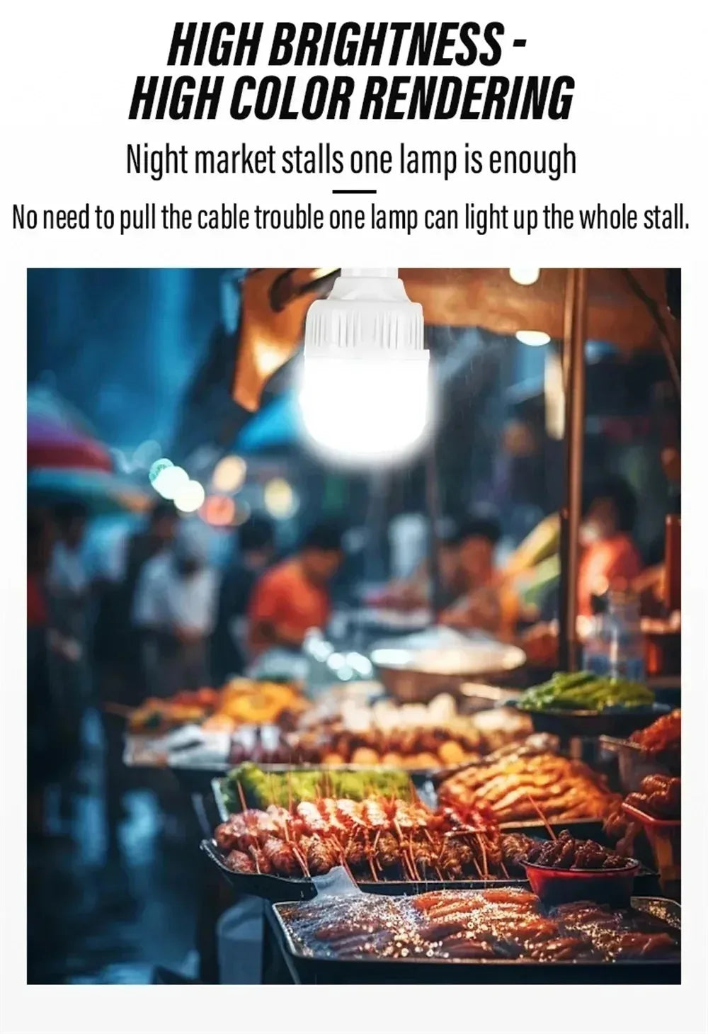 1-10 pçs lâmpada usb recarregável  led alto brilho luz de emergência acender acampamento lanterna portátil luzes da noite ﻿