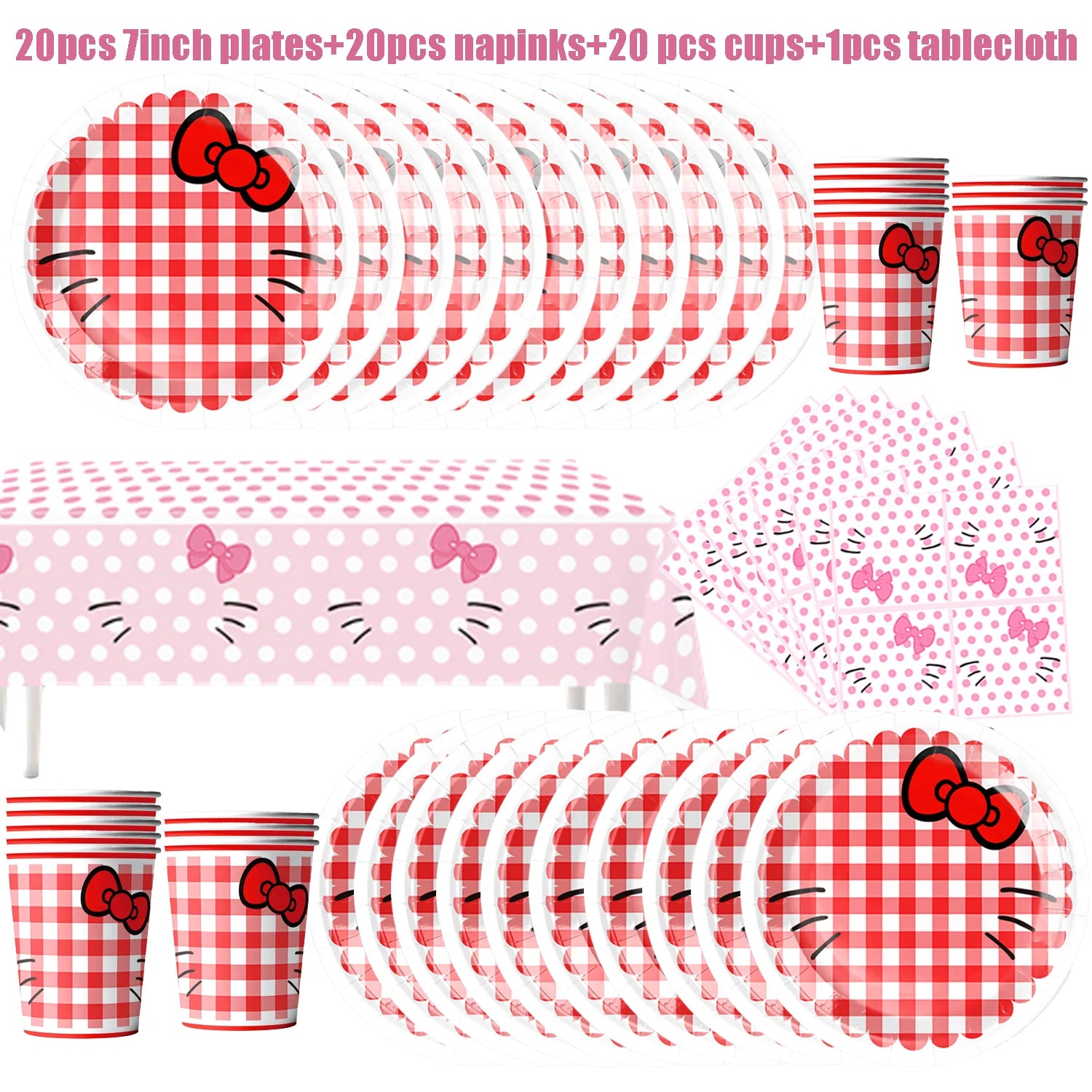 Kit Festa Completa Hello Kitty