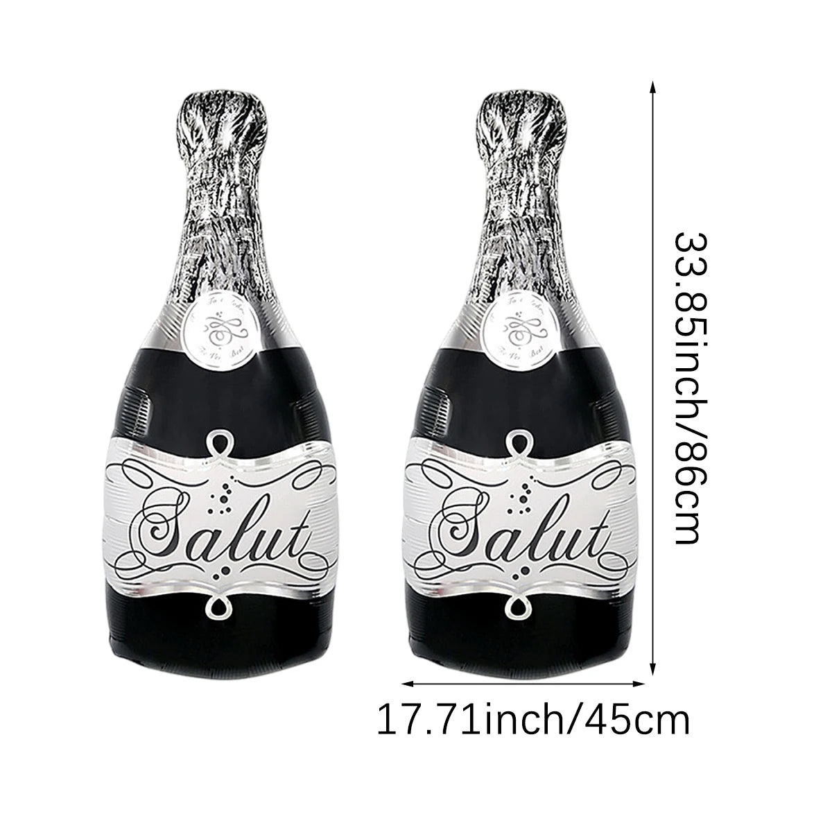 Kit 2 Balões Champanhe