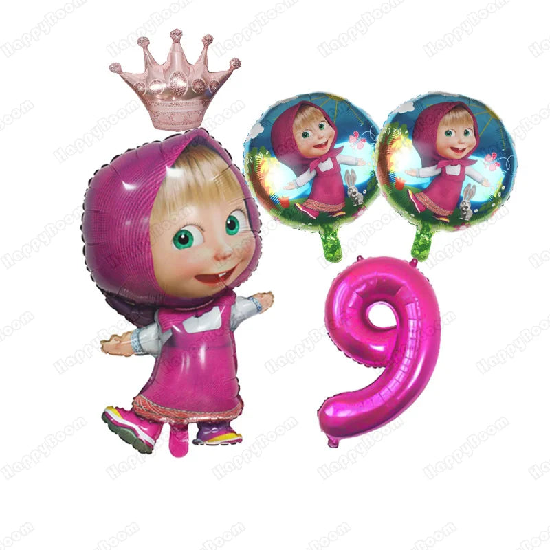 Kit Masha e o Urso (5 Peças)