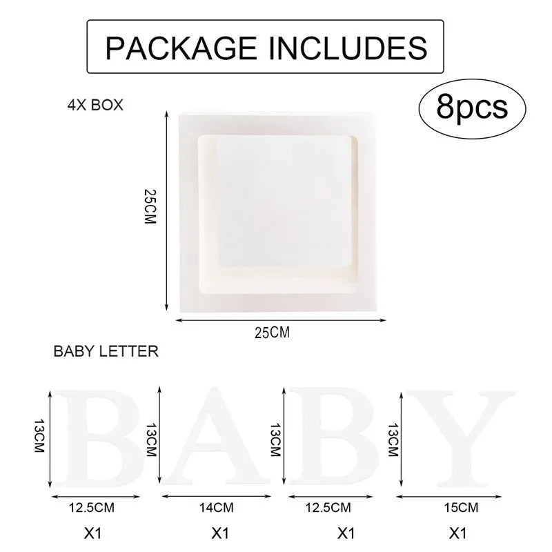 Cubos Decorativos "BABY"