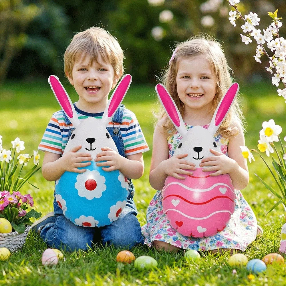 Par de Coelhos Infláveis (40 cm)