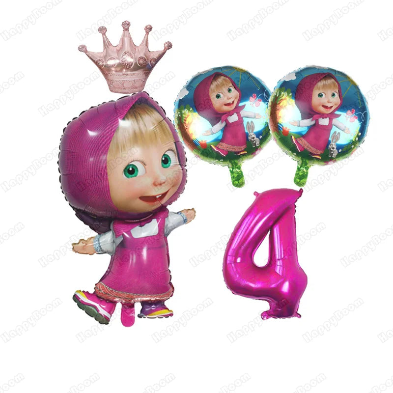 Kit Masha e o Urso (5 Peças)