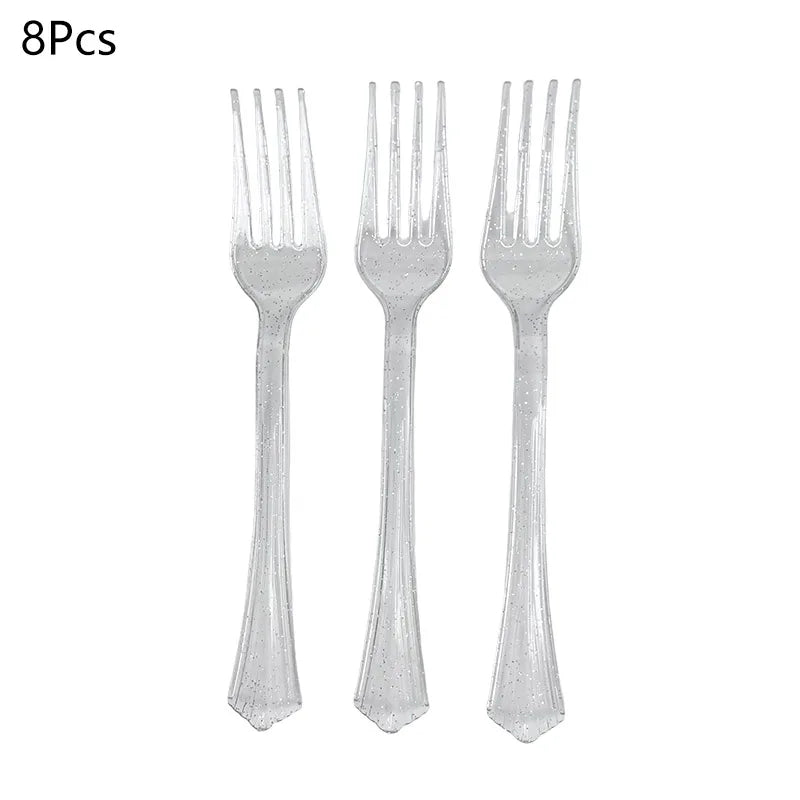 Kit Talheres e Pratos Sereia: Mesa Completa Fundo do Mar