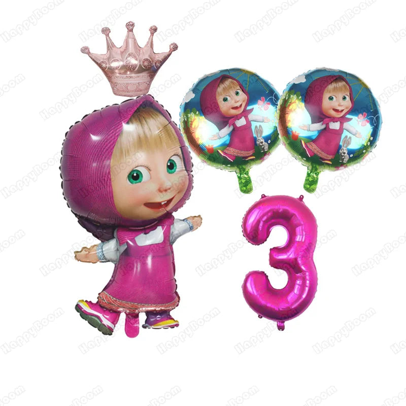 Kit Masha e o Urso (5 Peças)