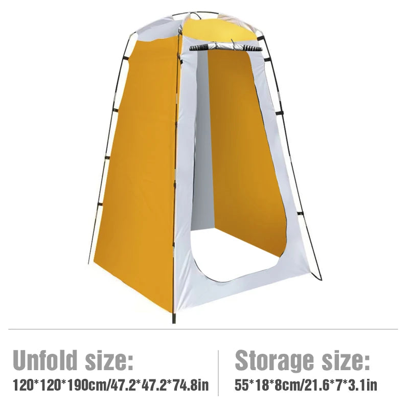 Tenda vestuário à prova dágua para acampamento banheiro /chuveiro