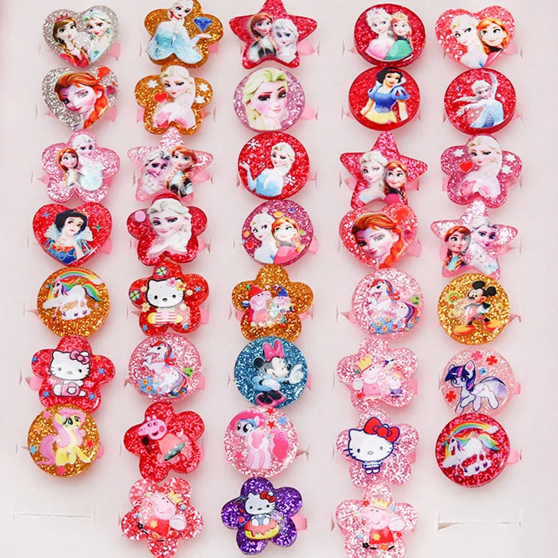 Kit Lembrancinha 12 Anéis Infantis