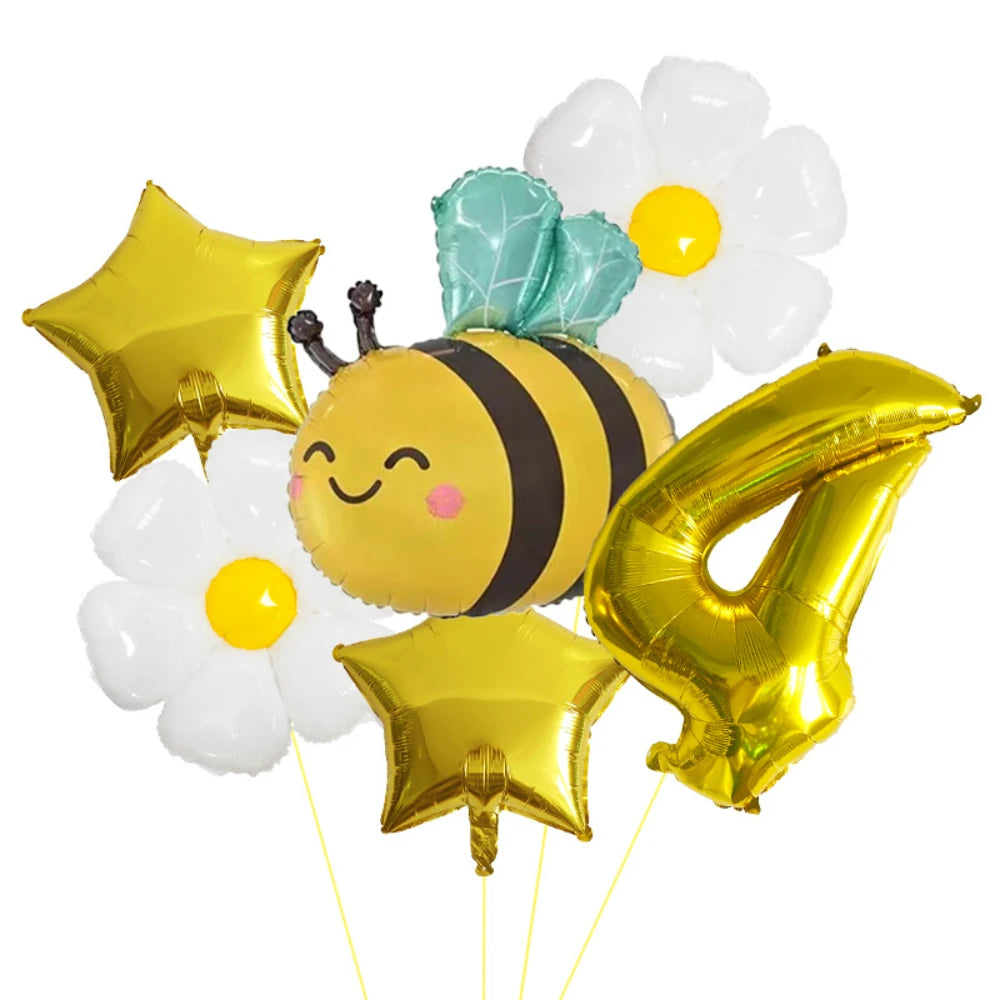 Kit Abelhinha e Margarida com Número